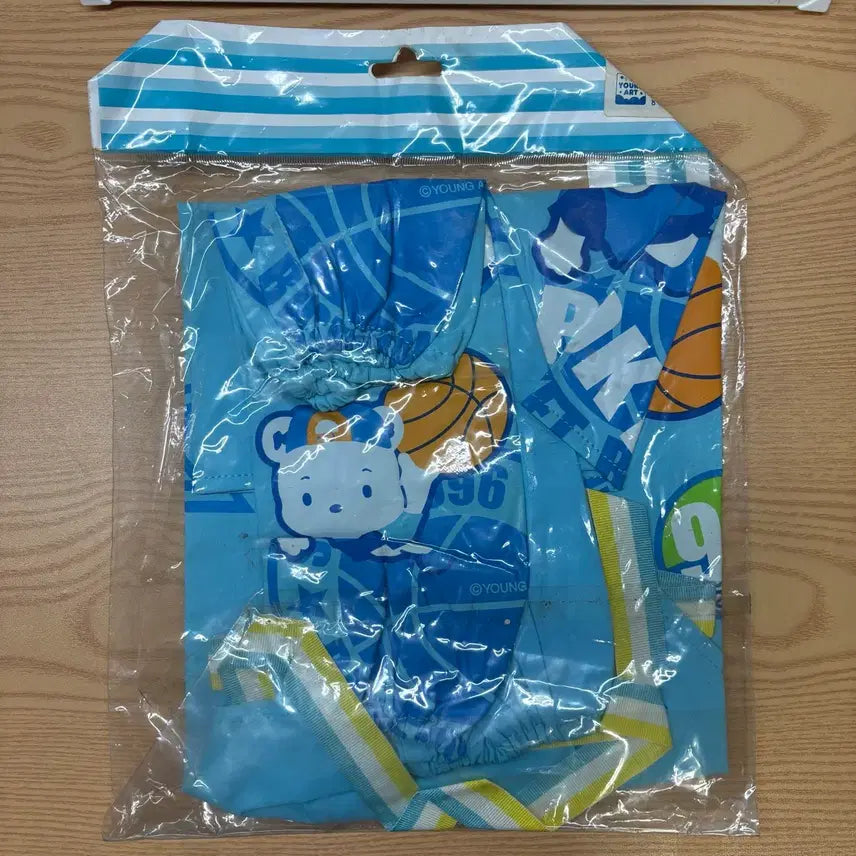 [BUNJANG] Young Art Puki Apron &amp; Arm Covers / [고전문구] 영아트 푸키 앞치마&amp;팔토시
