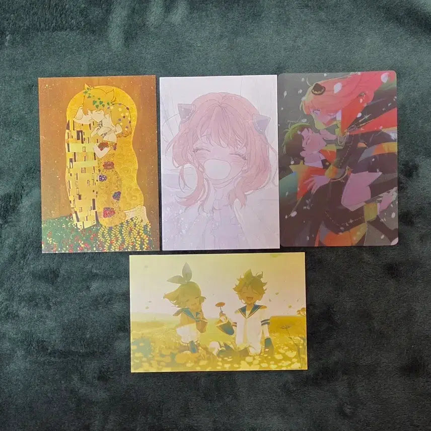 [BUNJANG] Spy x Family Damian Anya Postcard Set / 스파이패밀리 + 카가미네 린 렌 엽서 보컬로이드 스파패 다미아냐