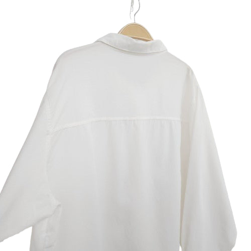 [SOLD OUT] 슬로우앤드 루즈핏 아이보리 셔츠 남방