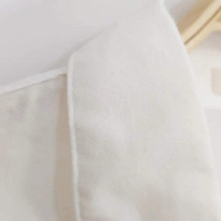 [SOLD OUT] 슬로우앤드 루즈핏 아이보리 셔츠 남방