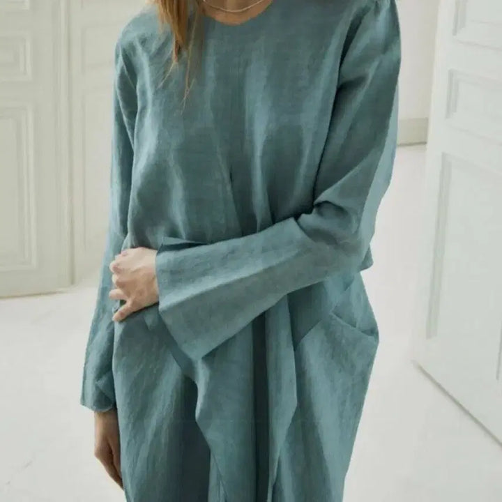 [BUNJANG] Brand Mint Long Dress / 민트 롱 원피스(브랜드 제품)