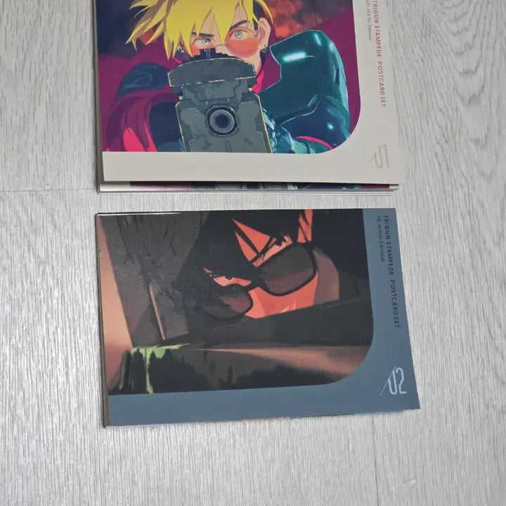 [BUNJANG] Trigun Stampede Vash &amp; Wolfwood Postcard Set / 트라이건 스탬피드 포스트카드 북 엽서북 밧슈 울프우드