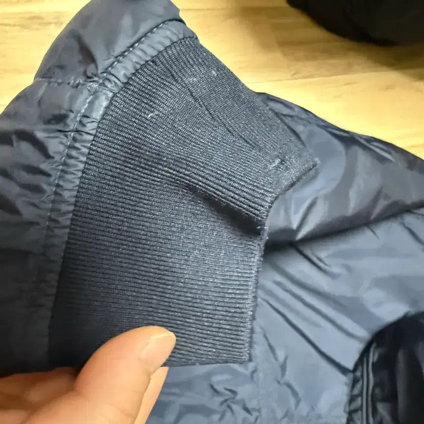 [BUNJANG] Stone Island Crinkle Laps Padded Windbreaker Navy (M) / (M)스톤아일랜드 크링클랩스 패딩 바람막이 네이비