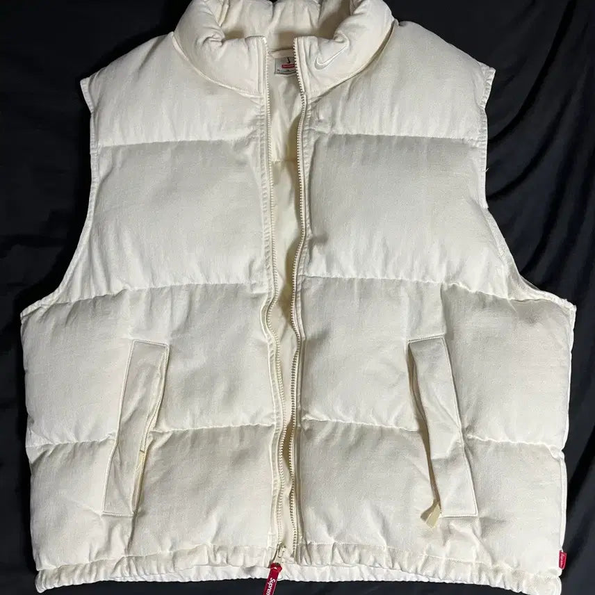 [BUNJANG] Supreme Nike Denim Puffer Vest Natural / 슈프림 나이키 패딩 베스트 판매합니다!