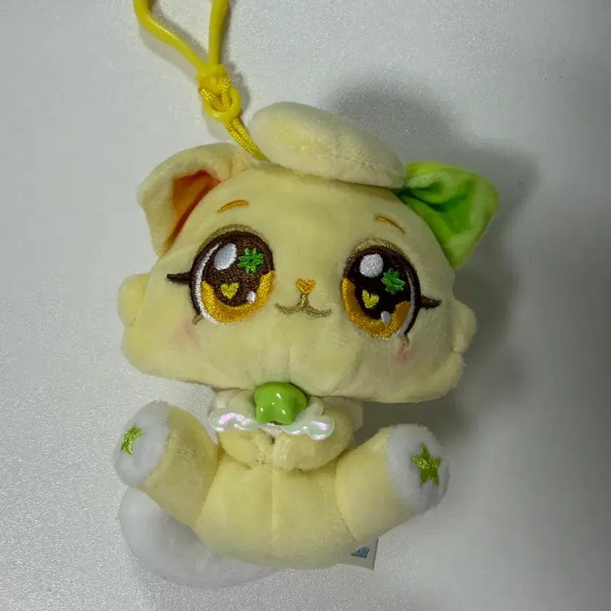 [BUNJANG] Wishcat Ryo Lucky Cat Doll Keyring / 위시캣 럭키냥 료 인형 키링 양도
