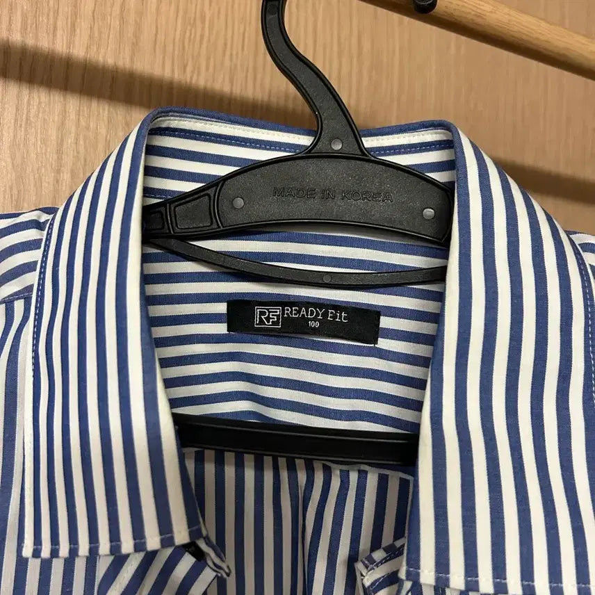 [BUNJANG] Redico Stripe Shirt 100 / 레디코 스트라이프 셔츠 100