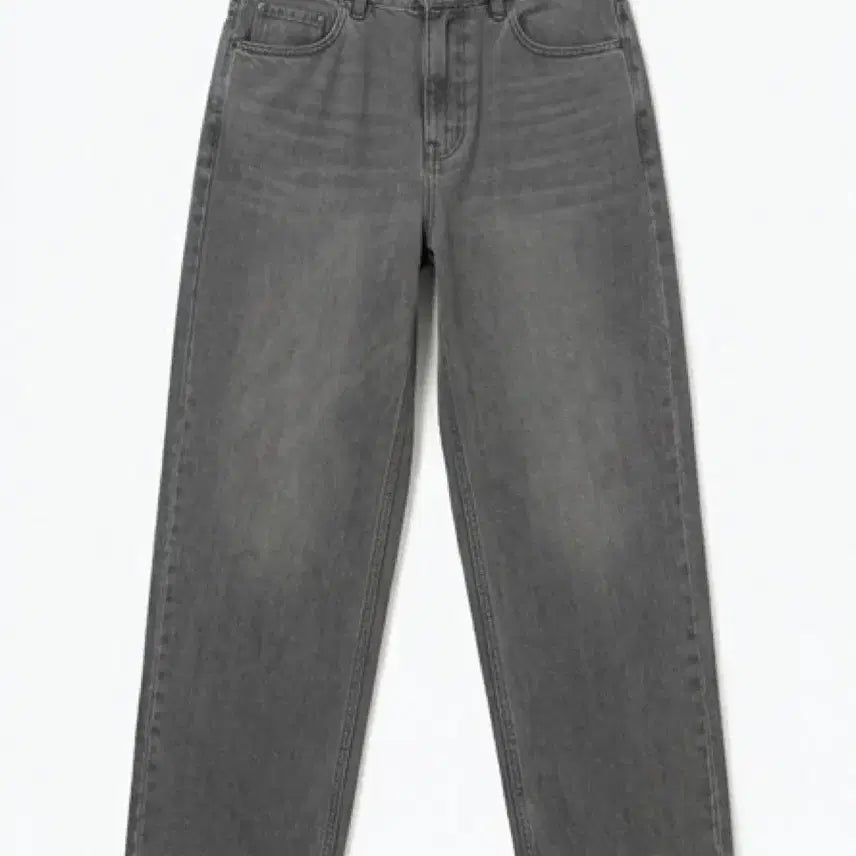[BUNJANG] Musinsa Standard Wide Denim Pants Gray / 무탠다드 와이드 데님 팬츠 그레이