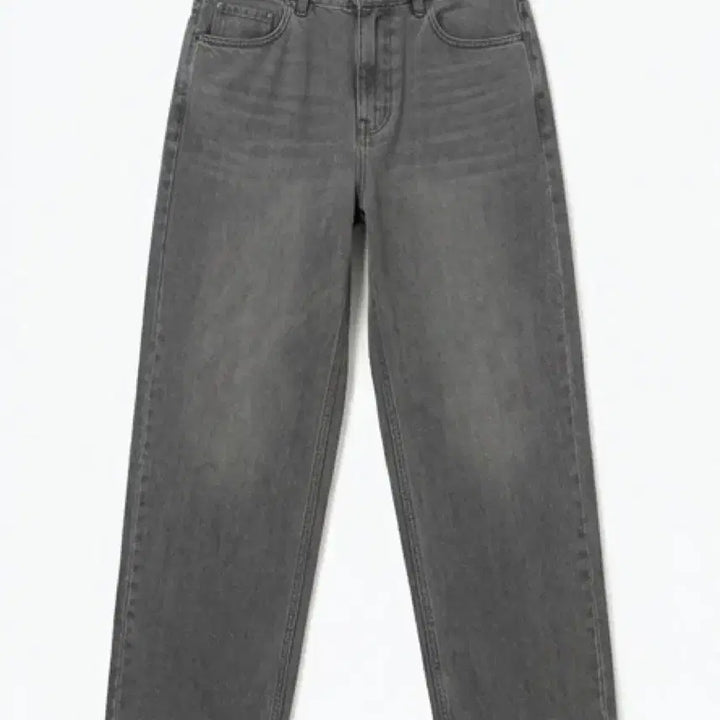 [BUNJANG] Musinsa Standard Wide Denim Pants Gray / 무탠다드 와이드 데님 팬츠 그레이