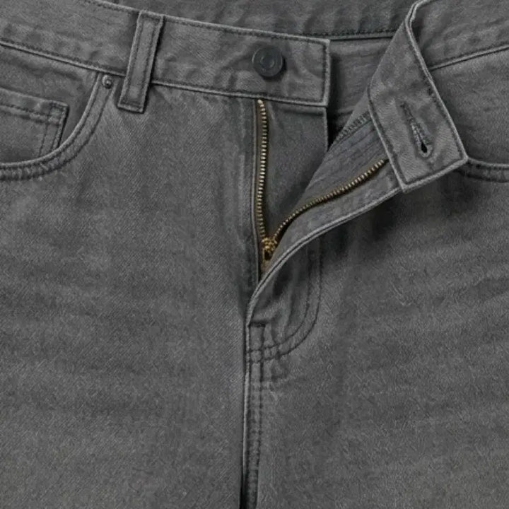 [BUNJANG] Musinsa Standard Wide Denim Pants Gray / 무탠다드 와이드 데님 팬츠 그레이