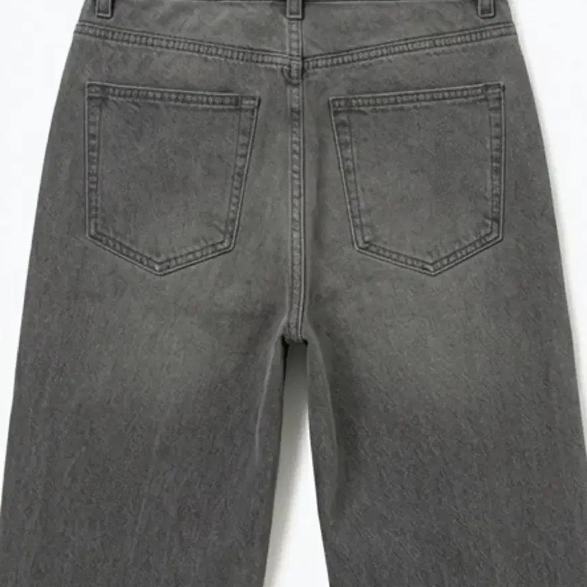 [BUNJANG] Musinsa Standard Wide Denim Pants Gray / 무탠다드 와이드 데님 팬츠 그레이