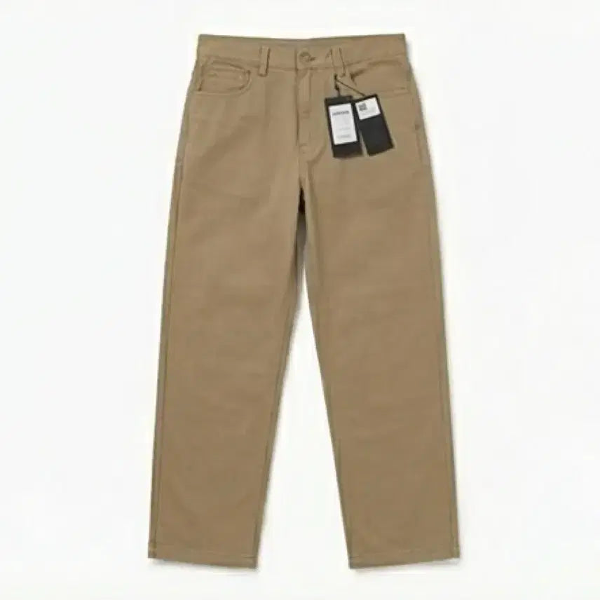 [BUNJANG] Musinsa Reverse One Tuck Regular Fit Chino Pants [Beige] / [새상품]무신사 리버스 원 턱 레귤러 핏 치노 팬츠 [베이지]