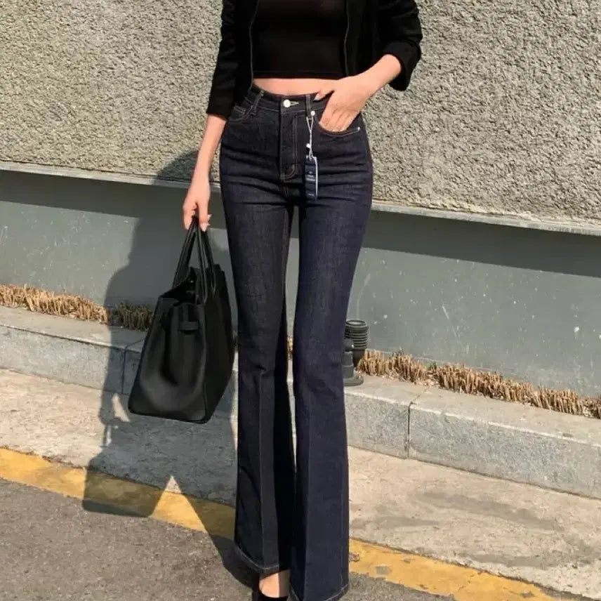 [BUNJANG] Jenith On Raw Denim Bootcut Pants / 에이블리 제니스온 생지 부츠컷 S
