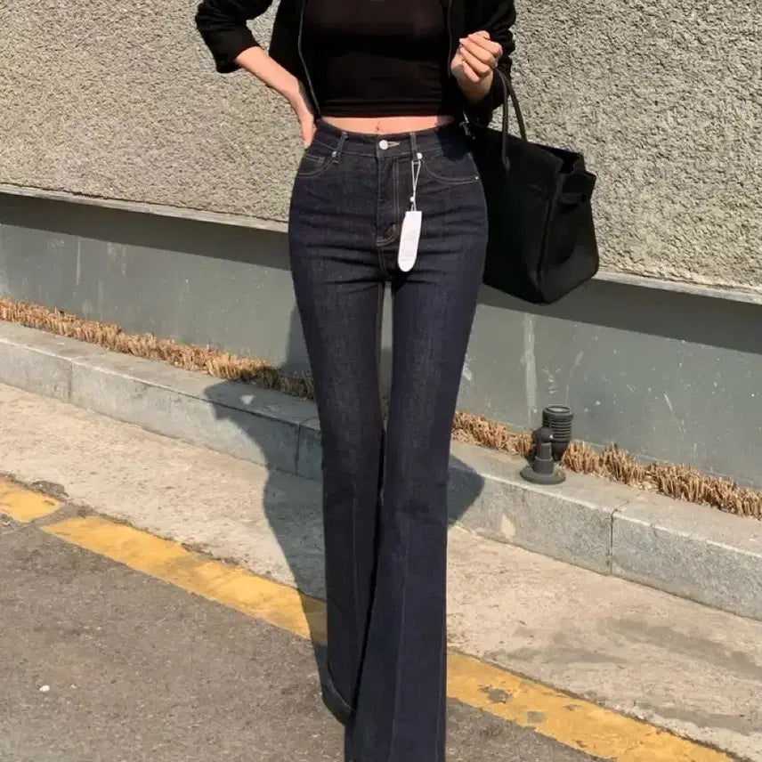 [BUNJANG] Jenith On Raw Denim Bootcut Pants / 에이블리 제니스온 생지 부츠컷 S