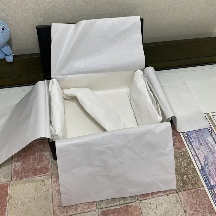 [BUNJANG] Chanel Shoe Box Set / 샤넬 신발박스(30.5x20.5x10) + 속지 + 북렛