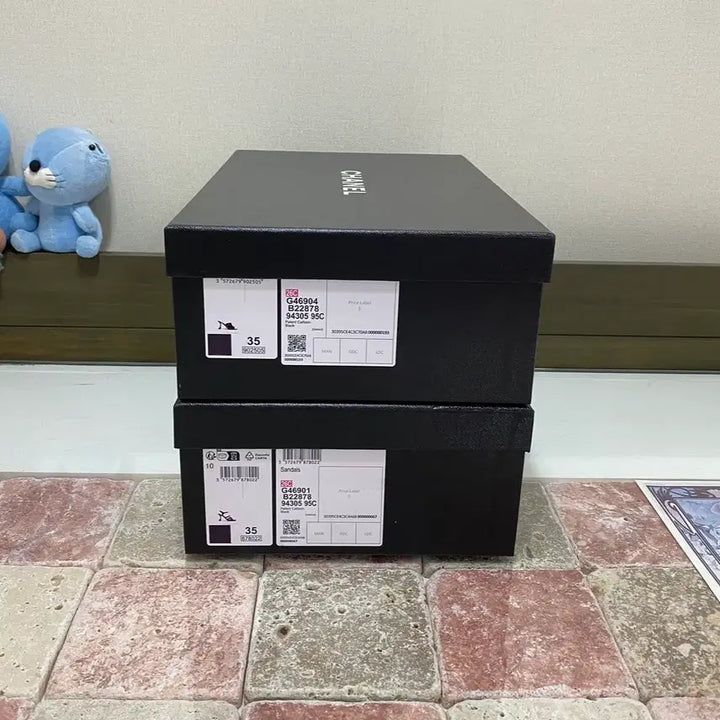 [BUNJANG] Chanel Shoe Box Set / 샤넬 신발박스(30.5x20.5x10) + 속지 + 북렛