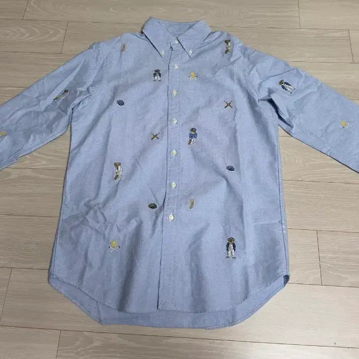 [BUNJANG] Polo Cricket Bear Shirt (USA M) / 폴로 크리켓 베어 셔츠 폴로 곰돌이 (사이즈:USA M)