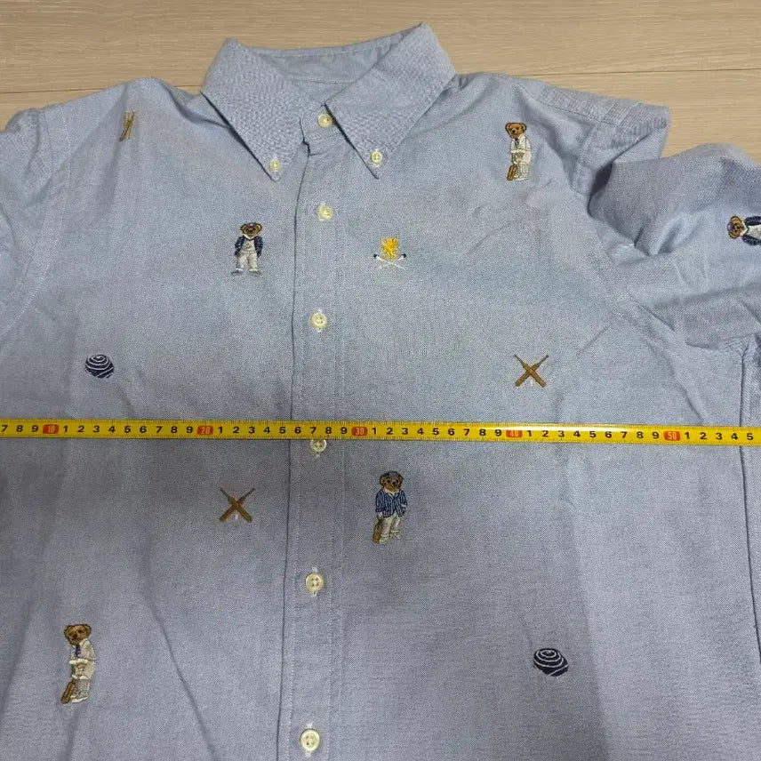 [BUNJANG] Polo Cricket Bear Shirt (USA M) / 폴로 크리켓 베어 셔츠 폴로 곰돌이 (사이즈:USA M)