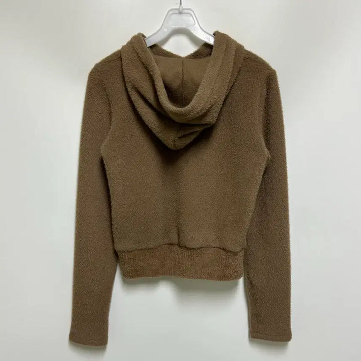 [BUNJANG] SJSJ Teddy Tales Fur Textured Hooded Knit Top / [여자-85]SJSJ X 테디테일즈 퍼 텍스처 후드 니트 탑