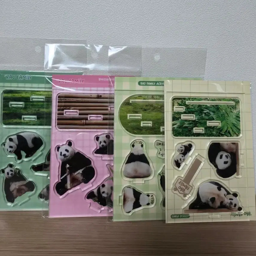 [BUNJANG] Fu Bao Acrylic Stand Bundle Set / 푸바오 아크릴 스탠드 일괄