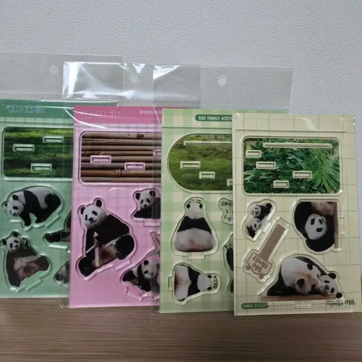 [BUNJANG] Fu Bao Acrylic Stand Bundle Set / 푸바오 아크릴 스탠드 일괄