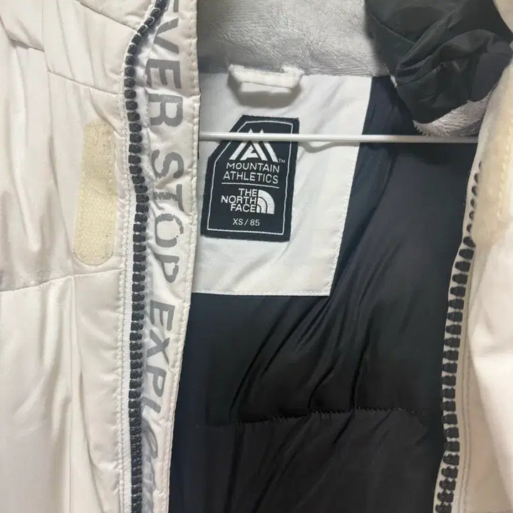 [BUNJANG] The North Face White Long Down Padded Coat XS / 마지막 가격내림)노스페이스 화이트 롱패딩xs