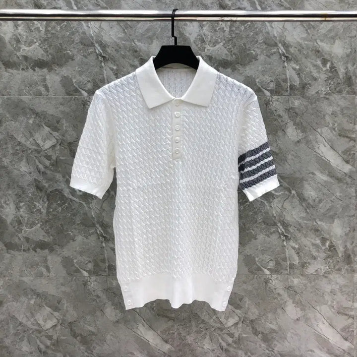 [SOLD OUT] 톰브라운 가디건 올 남녀사이즈 여름 니트 화이트 색상