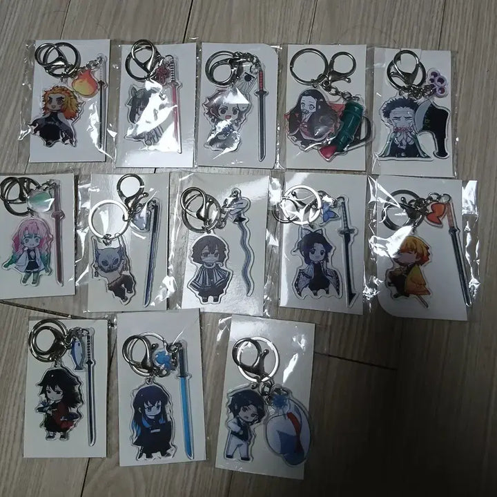 [BUNJANG] Demon Slayer Acrylic Keychain / 귀멸의 칼날 아크릴 키링