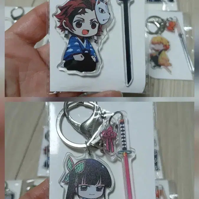[BUNJANG] Demon Slayer Acrylic Keychain / 귀멸의 칼날 아크릴 키링