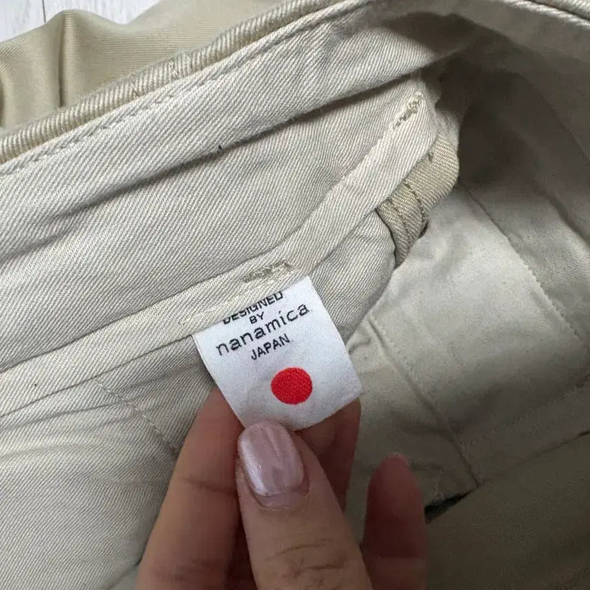 [BUNJANG] Nanamica Wide Chino Pants / 나나미카 와이드치노 카키wm