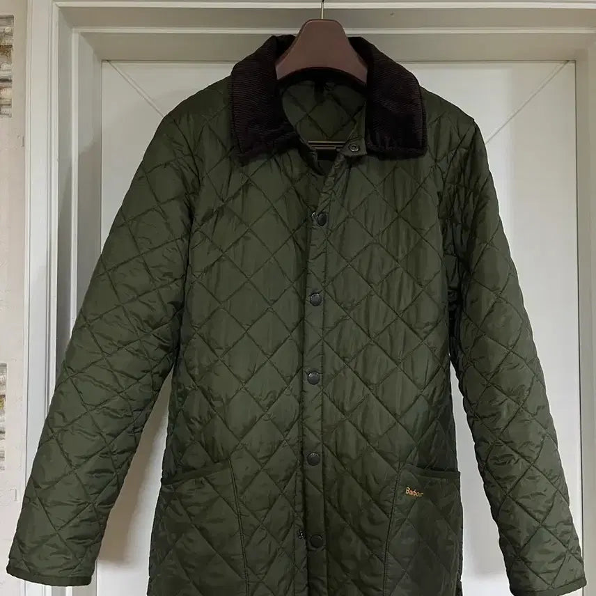 [BUNJANG] Barbour Liddesdale Quilted Jacket Olive M / 바버 리데스데일 퀼팅 자켓 클래식핏 올리브 M