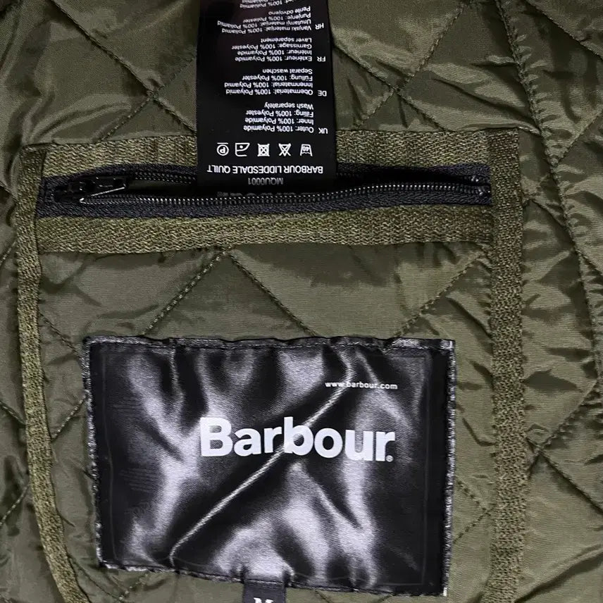 [BUNJANG] Barbour Liddesdale Quilted Jacket Olive M / 바버 리데스데일 퀼팅 자켓 클래식핏 올리브 M