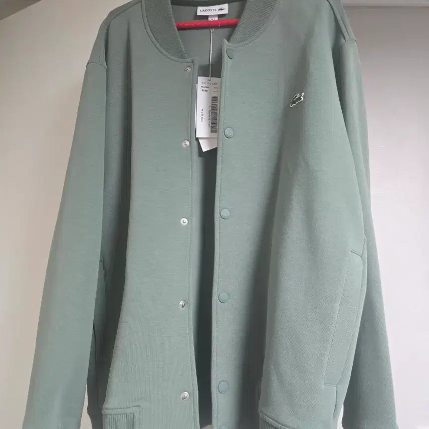 [BUNJANG] Lacoste Stadium Sweat Jumper Mint (Size 5) / 라코스테 스타디움 스웻점퍼 민트 사이즈 5