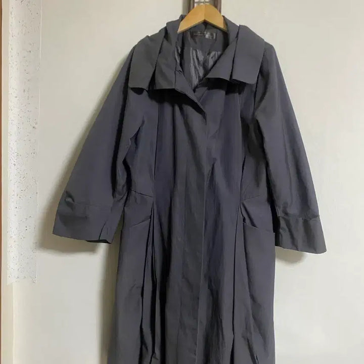 [BUNJANG] Charcoal Trench Coat - Size 66 / 차콜 귀여운 트렌치코트 66