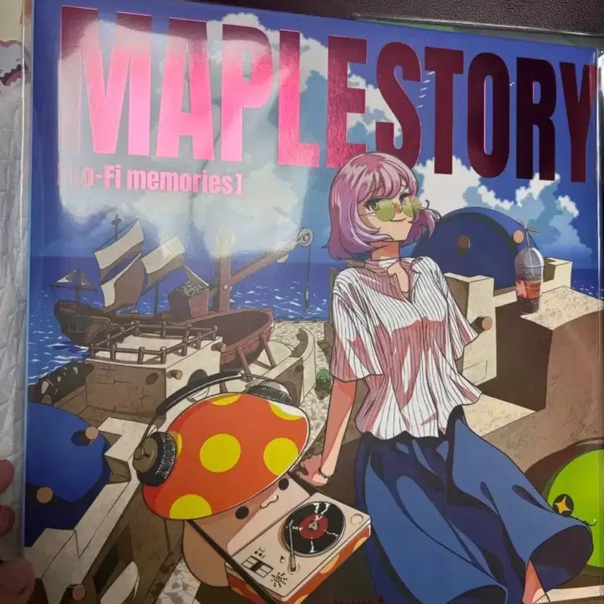 [BUNJANG] MapleStory Rist Harbor &amp; Cortege LP New Product / 메이플스토리 리스항구 커닝시티 LP 새상품
