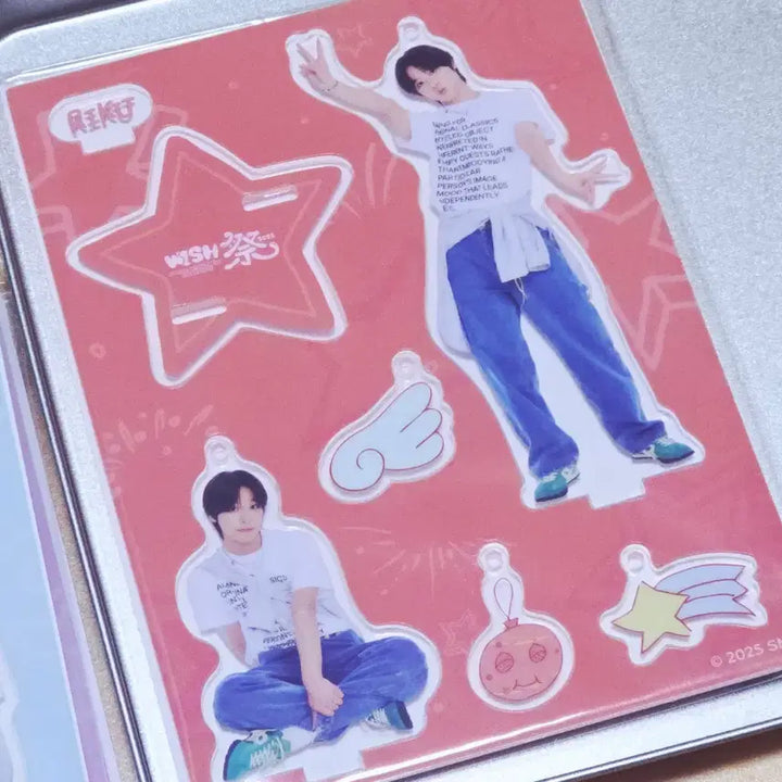 [BUNJANG] NCT WISH Riku Acrylic Stand Keyring / 엔시티위시 일본 팬미팅 아크릴 스탠드키링 리쿠