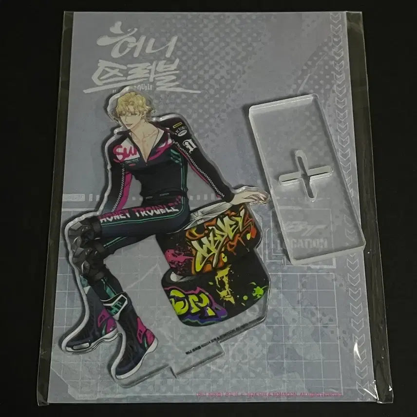 [BUNJANG] Another Pink Honey Trouble Jiheon Acrylic Unsealed / 어나더 핑크 허니트러블 지헌 아크릴 미개봉