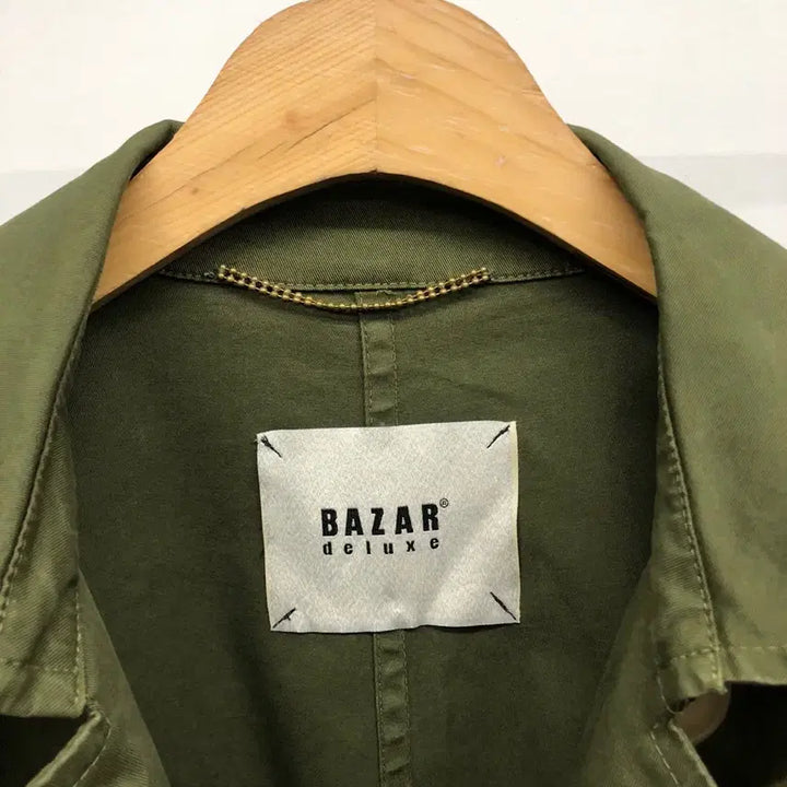 [BUNJANG] Bazar Deluxe Safari Cape Jacket Coat / 이태리 Bazar Deluxe 케이프 사파리 자켓 코트 40