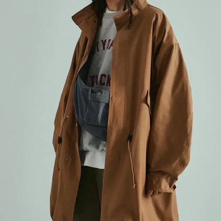 [BUNJANG] Uniform Bridge M65 Fishtail Parka Brown L / 유니폼브릿지 / M65 피쉬테일 파카 브라운 / L