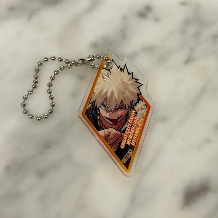 [BUNJANG] My Hero Academia Bakugo Acrylic Keyring Bundle Set / 나히아 히로아카 바쿠고 원화 아크릴, 키링 일괄 양도