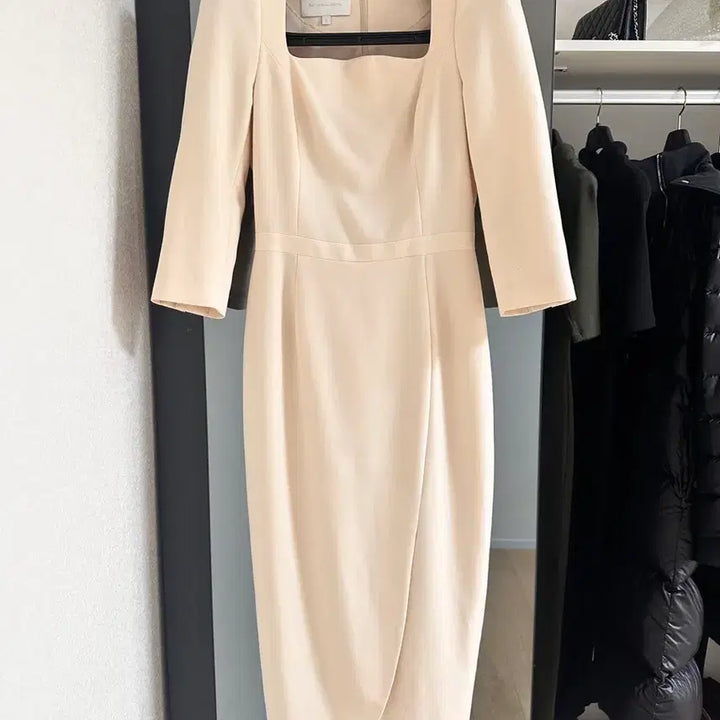 [BUNJANG] BAU Tulip Dress White / BAU 튤립 원피스 1사이즈(55) 화이트