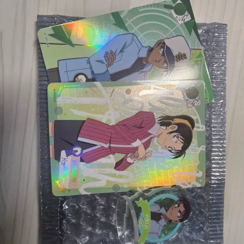 [BUNJANG] Detective Conan Heiji &amp; Kazuha Card Set + Acrylic Stand / 명탐정 코난 카드 + 아크릴 스탠드 세트