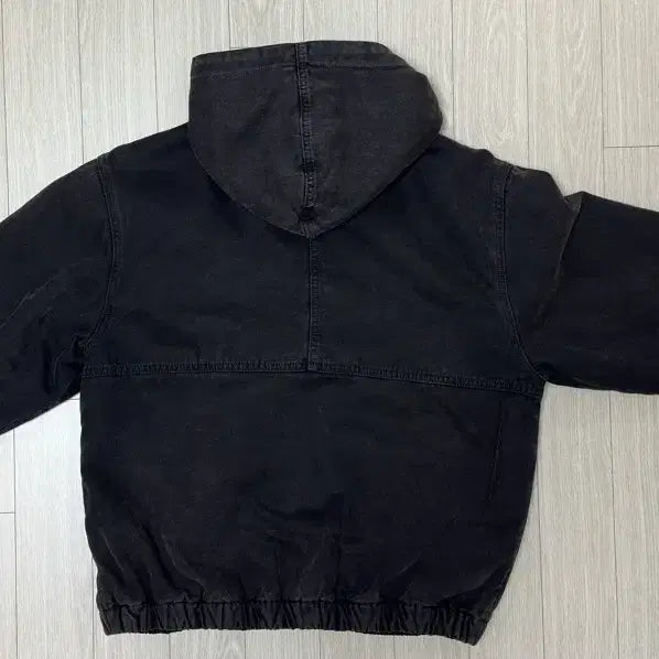 [BUNJANG] Stussy Canvas Insulated Work Jacket Black / 스투시 캔버스 인슐레이티드 워크 자켓 블랙