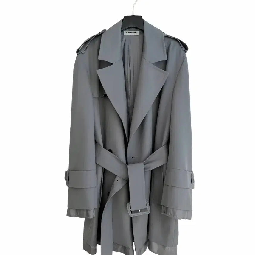 [BUNJANG] At The Bay, Layered Trench Coat / 교신안함)엣더베이글 레이어드 트렌치 코트-b급 가격 달라요