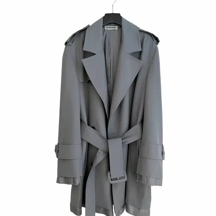 [BUNJANG] At The Bay, Layered Trench Coat / 교신안함)엣더베이글 레이어드 트렌치 코트-b급 가격 달라요