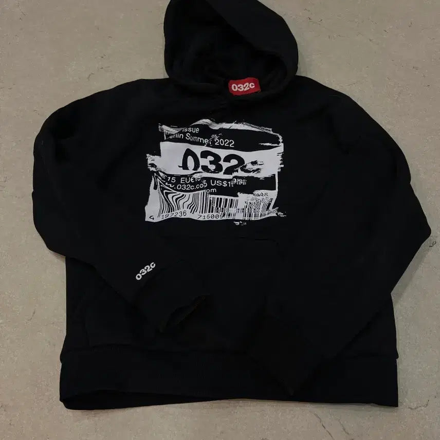 [BUNJANG] 032C Barcode Hoodie M / 032C 바코드 후드티 M
