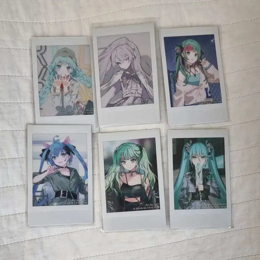 [BUNJANG] Hatsune Miku Project Sekai Cheki Bundle Set / 일괄) 하츠네 미쿠 조조타운 체키 프세카