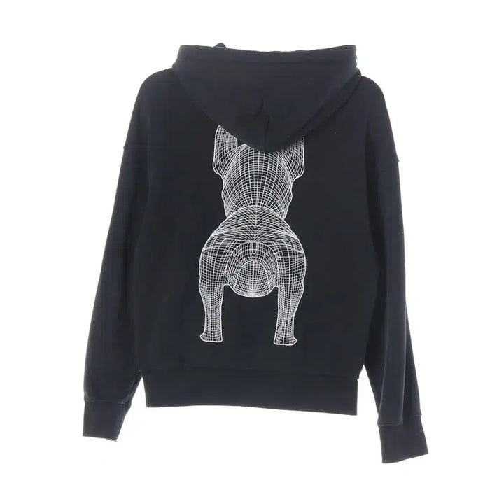 [BUNJANG] Life Work Radog Graphic Oversized Hoodie XS / 라이프워크 빅 라독 그래픽 오버핏 후드티 XS