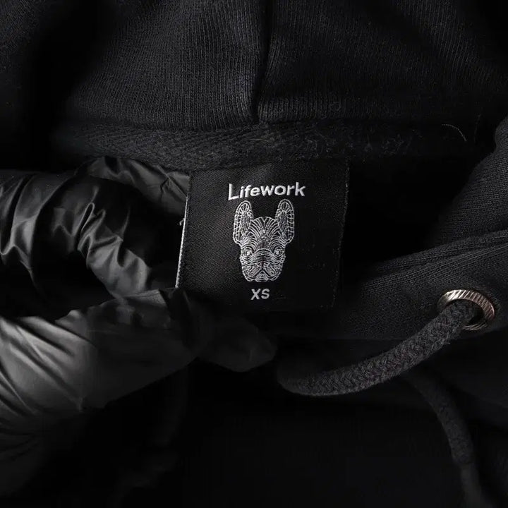 [BUNJANG] Life Work Radog Graphic Oversized Hoodie XS / 라이프워크 빅 라독 그래픽 오버핏 후드티 XS