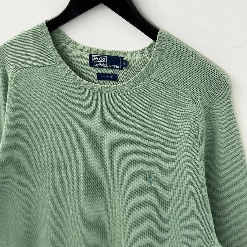 [BUNJANG] Polo Ralph Lauren Cotton Knit Sweater / 폴로 랄프로렌 코튼 니트