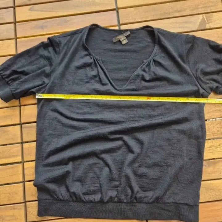 [BUNJANG] Louis Vuitton Black V-Neck T-Shirt / [정품루이비통] 블랙 브이넥